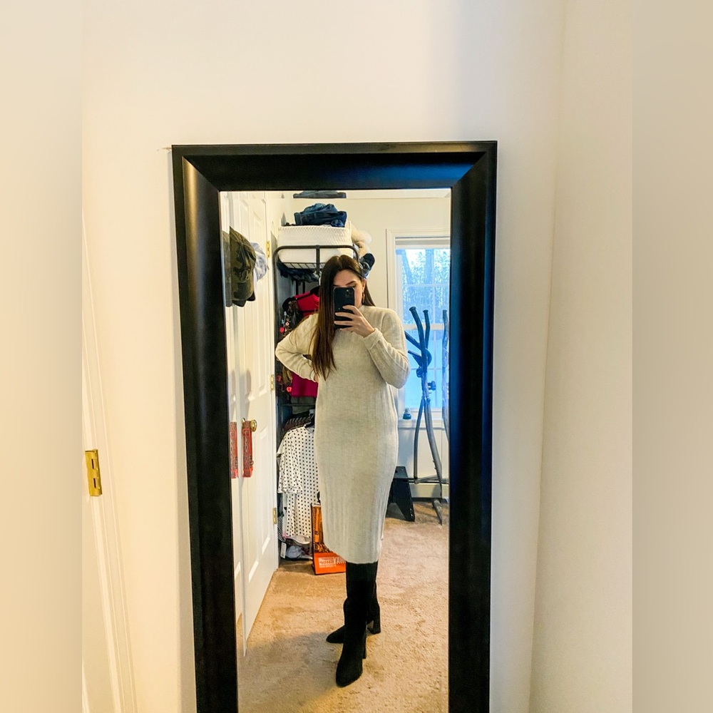 A new day maxi sweater dress